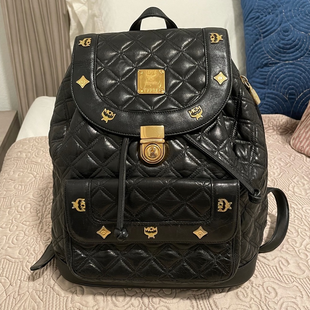 Authentic MCM backpack
